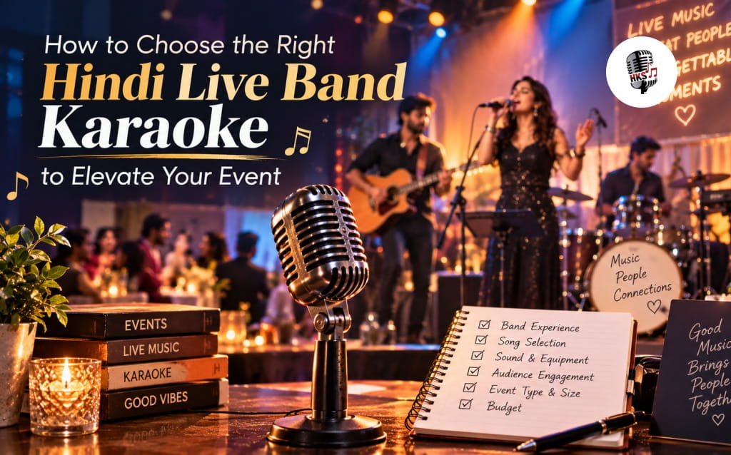 How to Choose the Right Hindi Live Band Karaoke to Elevate Your Event